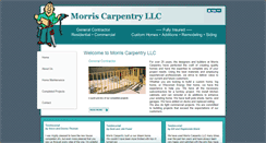 Desktop Screenshot of morriscarpentryllc.com